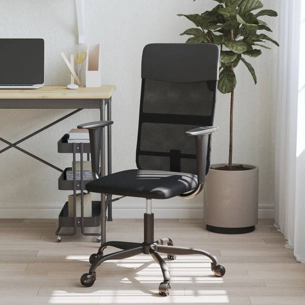 Bürostuhl mit Liegefunktion 3029022 Schwarz
