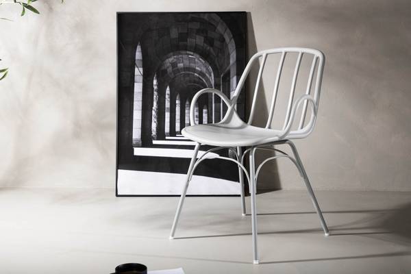 Esszimmerstuhl Dyrön 4er Set Grau - Polypropylen - 55 x 81 x 59 cm
