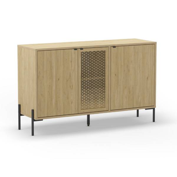 Sideboard INCA Braun - Holzwerkstoff - 40 x 80 x 120 cm