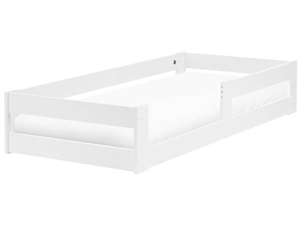 Kinderbett PRIMELLES Weiß - Bambus - 95 x 38 x 207 cm
