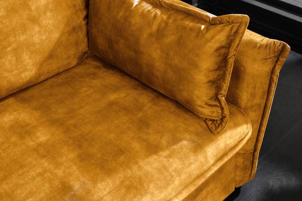 Schlafsofa APARTMENT mit Stauraum Senfgelb