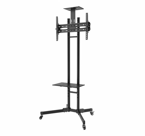TV-Stand LUMT1028B Schwarz - Metall - 88 x 180 x 66 cm