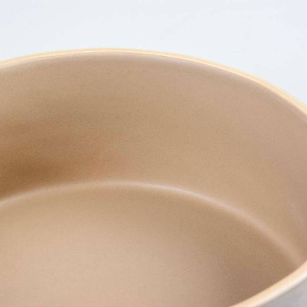 Futternapf Stone Wavy Dune 18 x 8 x 18 cm