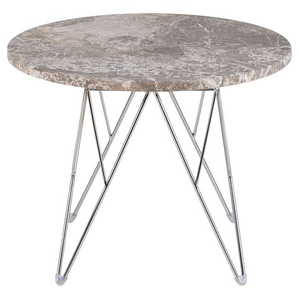 Salontafel Prunus bruin - deels massief hout - 55 x 42 x 55 cm