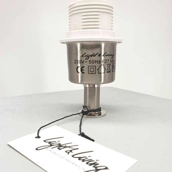 Stehlampe BONN Grau - Stein - 25 x 130 x 25 cm