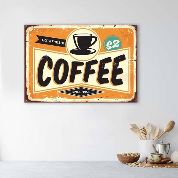 Wandbild Schriftzüge 60 x 40 cm