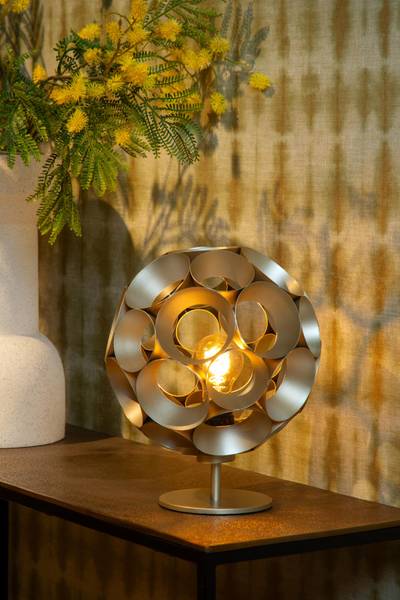Lampe de table HANNELORE Laiton - Laiton mat