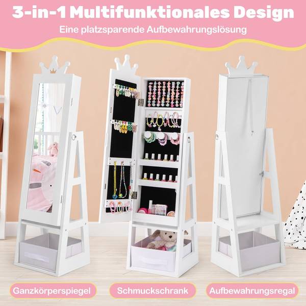 Schmuckschrank TK32534 Weiß