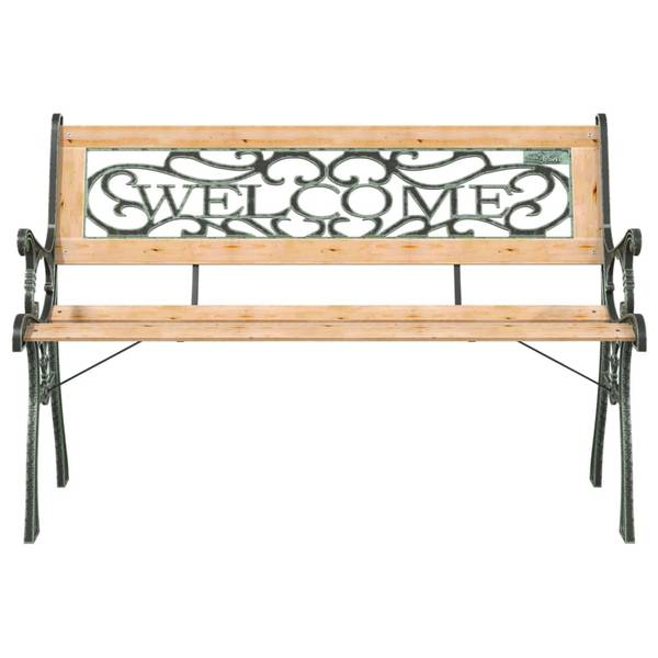 Gartenbank 317118 Braun - Tanne - PVC - 51 x 73 x 51 cm