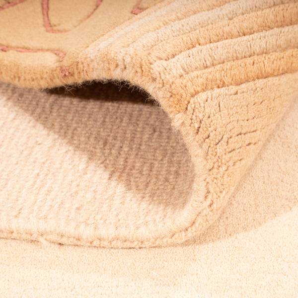 Handgeknüpft Wollteppich Braun - Wolle - 144 x 2 x 200 cm