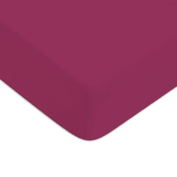 Drap housse COTON UNIS 140 x 190 cm