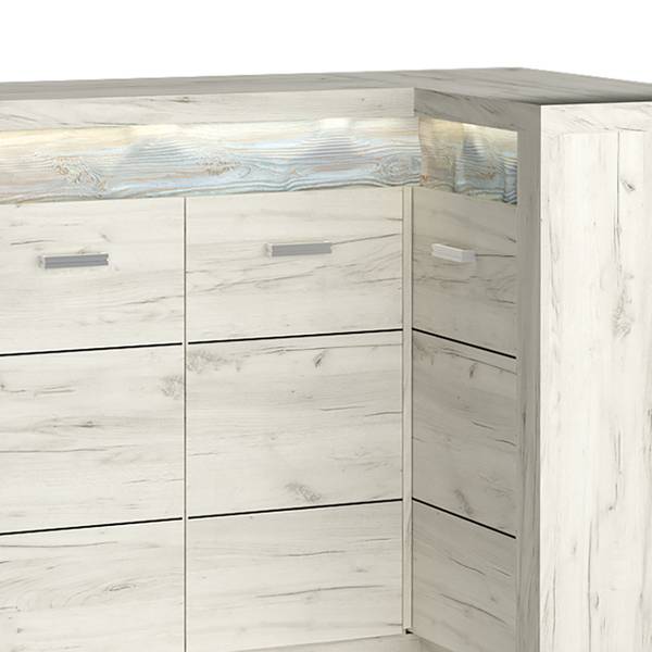 Kommode INGENIO-161-1 Weiß - Holzwerkstoff - 131 x 104 x 90 cm