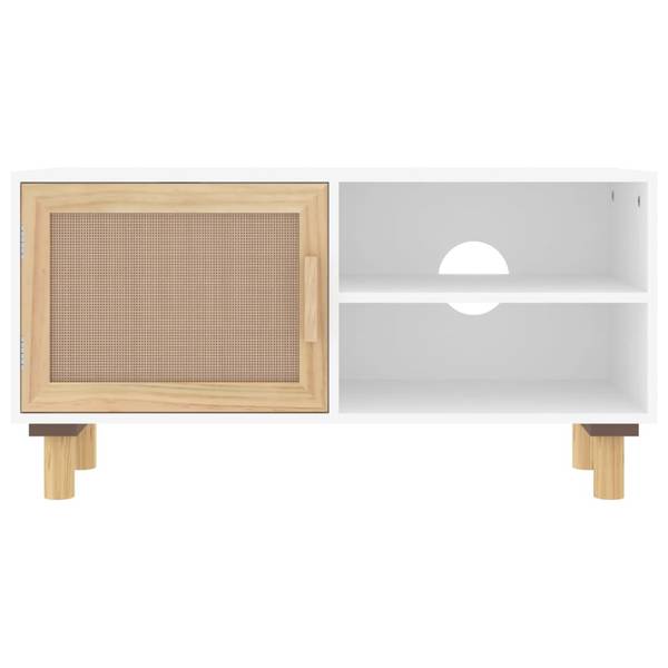 TV-Schrank 3014092 Weiß - Kiefer - 80 x 40 x 30 cm