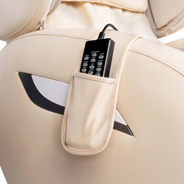 Massagesessel SUENO Beige - Kunststoff - Kunstleder - 76 x 112 x 143 cm