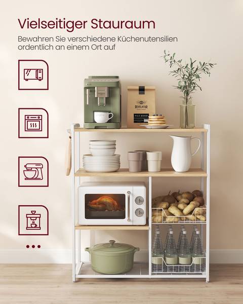 Küchenregal Vienna Weiß