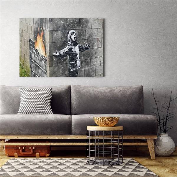 Wandbild junge port talbot 60 x 40 cm