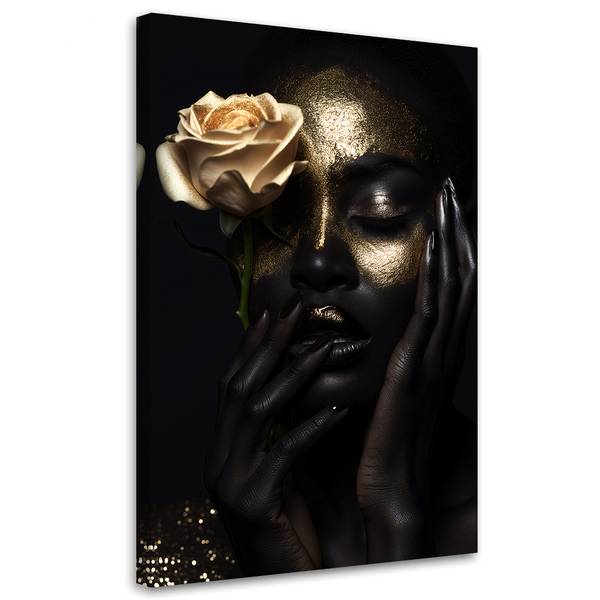 Wandbild Frau 40 x 60 cm