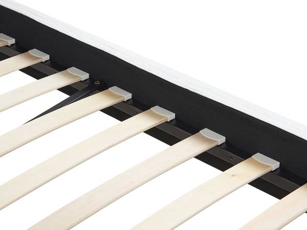 Doppelbett FITOU Braun - Weiß - Breite: 170 cm