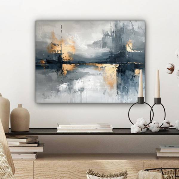 LEINWANDBILD Abstrakte Kunst 40 x 30 cm