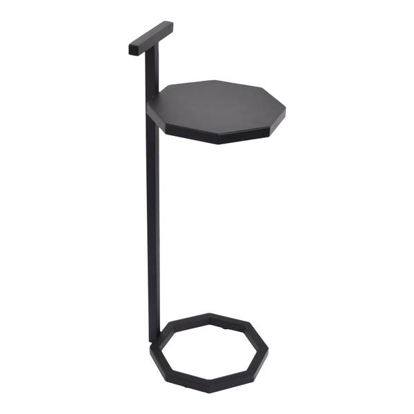 Beistelltisch Octa Schwarz - Metall - 24 x 69 x 26 cm