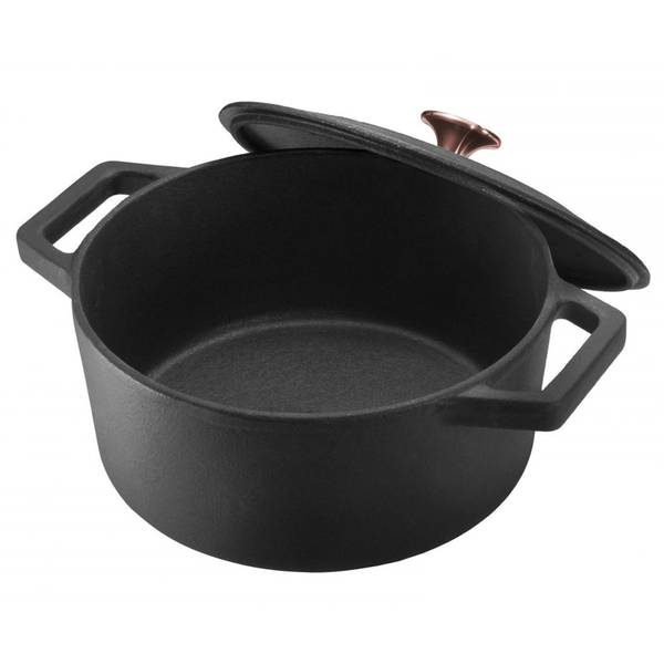 Töpfe 29576 BH6492 Schwarz - Metall - 24 x 11 x 24 cm