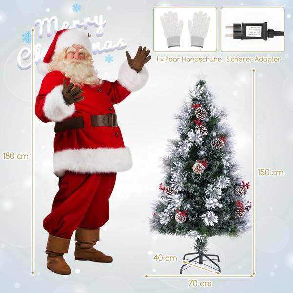 Weihnachtsbaum OY46048PQDE Grün - Kunststoff - 70 x 150 x 70 cm