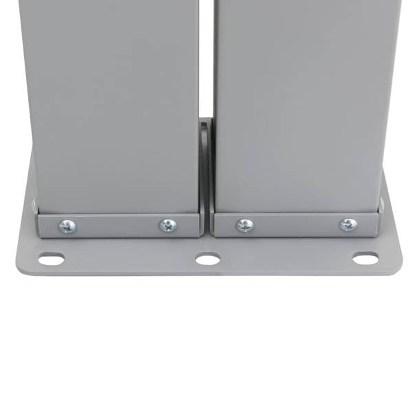 Paravent 296190 Gris - Polyester - 600 x 160 x 1 cm