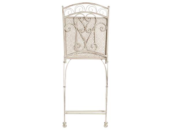Gartenset JUINA 3-tlg Beige - Metall - 36 x 95 x 36 cm