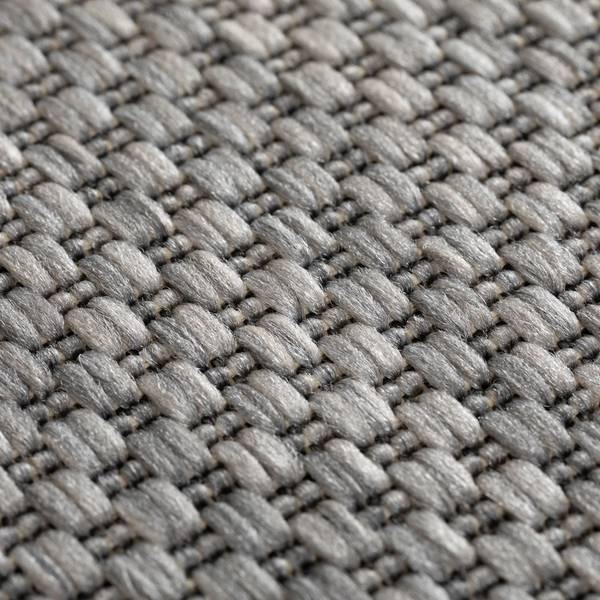 Outdoorteppich Melbu Grau - Polypropylen - 160 x 230 cm