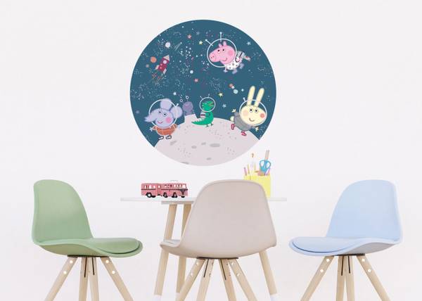 Selbstklebende Wandtattoo 601298 Vinyl - 70 x 70 x 70 cm