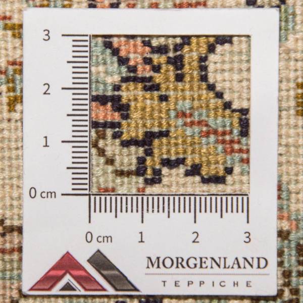 Orientteppich Premium Beige - Seide - 62 x 1 x 95 cm