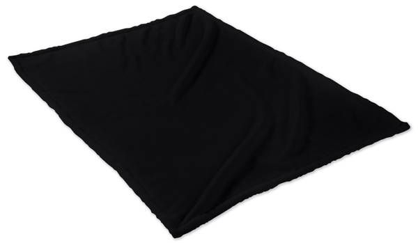 Kuscheldecke Tagesdecke  220x240 cm Schwarz