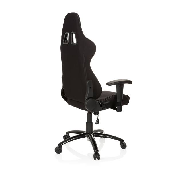 Gamingstuhl GAME FORCE Schwarz - Polyester - 72 x 140 x 63 cm