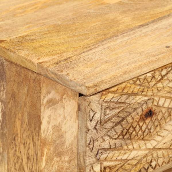 TV-Möbel 246144 Braun - Mango - 110 x 40 x 30 cm