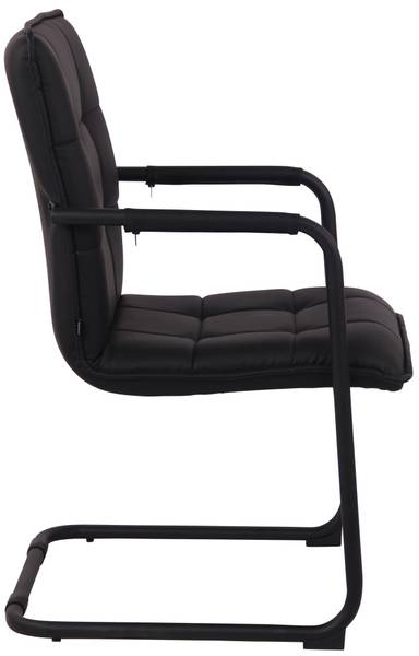 Sledestoelen Gandia set van 2 zwart - zwart