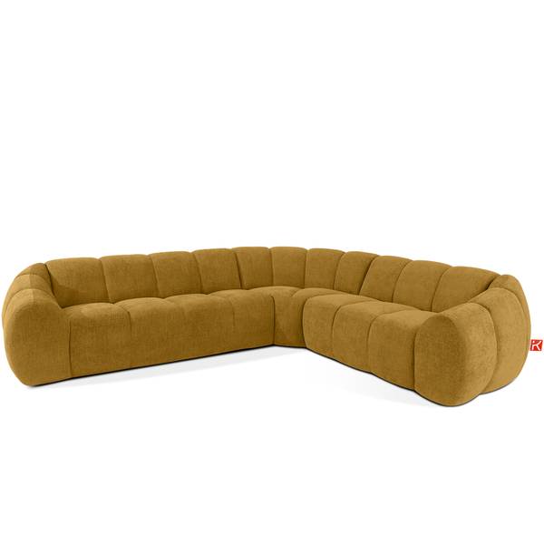 Ecksofa FLAVA Honig