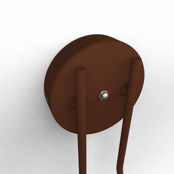 Wandleuchte Classic Braun