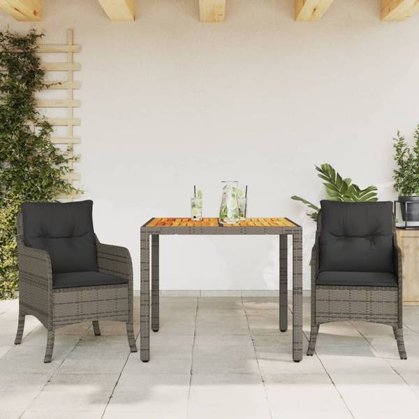 Garten-Essgruppe 3038882-1 (3-teilig) Grau