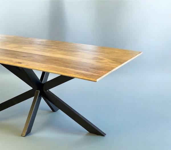 Esstisch LAAR 200 Braun - Mango - 100 x 73 x 200 cm