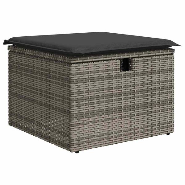 Tuin Bankstel 3036441-4 (8-delig) grijs - staal - 62 x 69 x 62 cm
