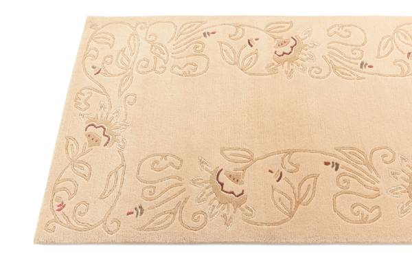 Läufer Teppich Darya CDLXXVI Braun - Wolle - 81 x 1 x 300 cm