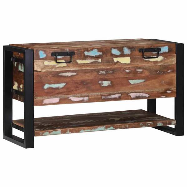Opslagoplossing 4015976 massief hout - 35 x 45 x 80 cm