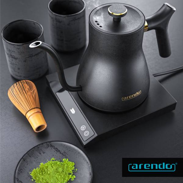 Wasserkocher GE-1970 Schwarz - Metall - 20 x 19 x 24 cm