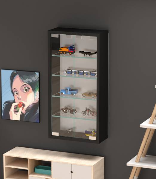 Vitrinenschrank KA7200BLACK Schwarz