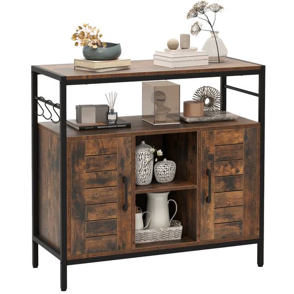 Buffetschrank VH34214ORDE Braun - Holzwerkstoff - 84 x 80 x 35 cm