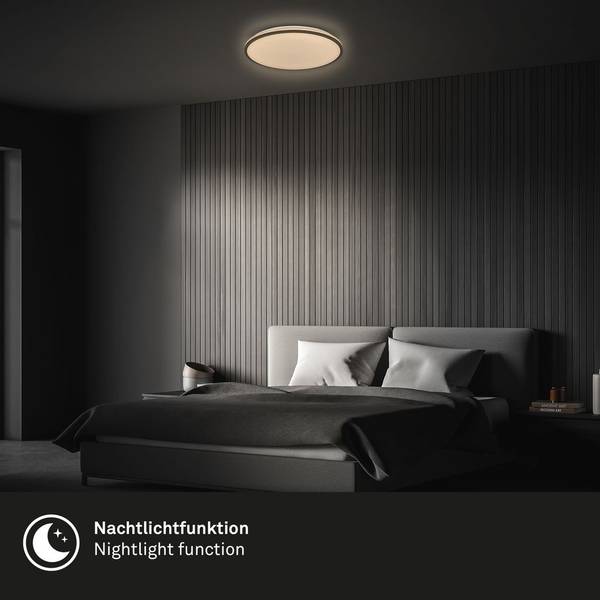 LED Deckenleuchte 3821015 Schwarz