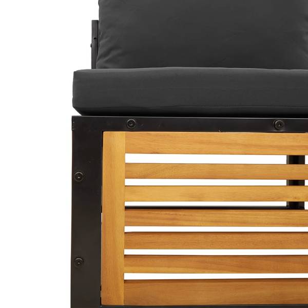 Garten Lounge Set 3033768-29 (10-teilig) Anthrazit