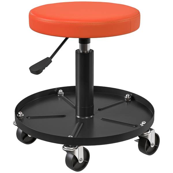 Werkstatthocker C20-084V00OG Orange - Metall - 38 x 50 x 38 cm