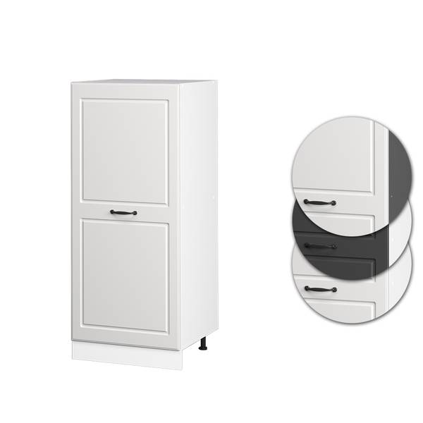 Armoire haute R-Line 37804 Imitation chêne Maison de campagne - Blanc