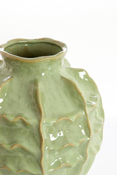 Vase LOSETO Grün - 26 x 35 x 26 cm